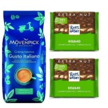 Кофе в зернах, 2 шоколадки